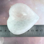 Heart Shaped Carved Crystal
