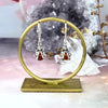 Amber Silver Earrings