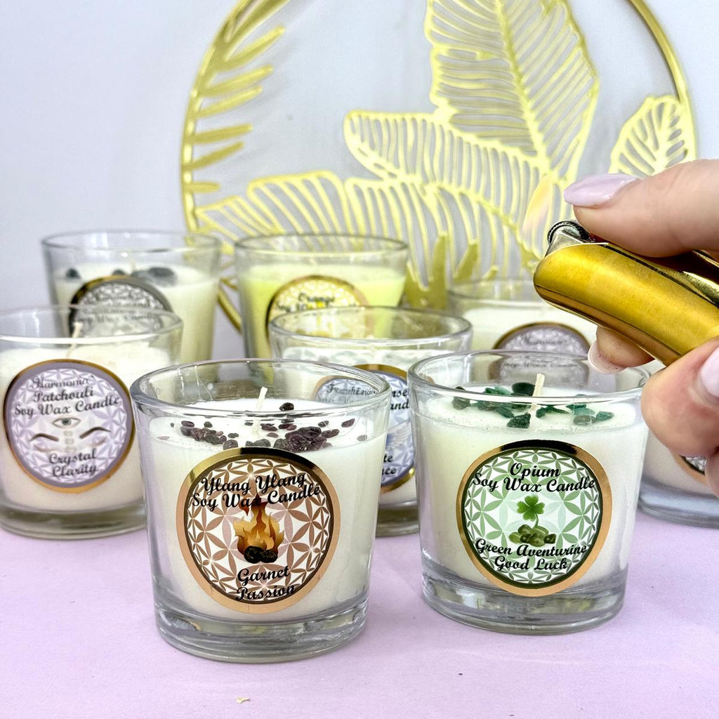 Crystal Votive Candle
