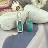 Amazonite Crystal Drop Earrings