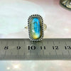 Multicolour Labradorite Ring