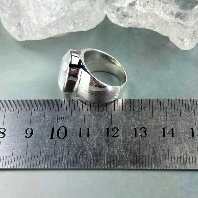 Chunky Women's Crystal Ring