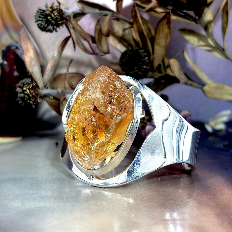 Natural Raw Citrine Jewelry