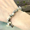 Monochrome Crystal Beach Bracelet