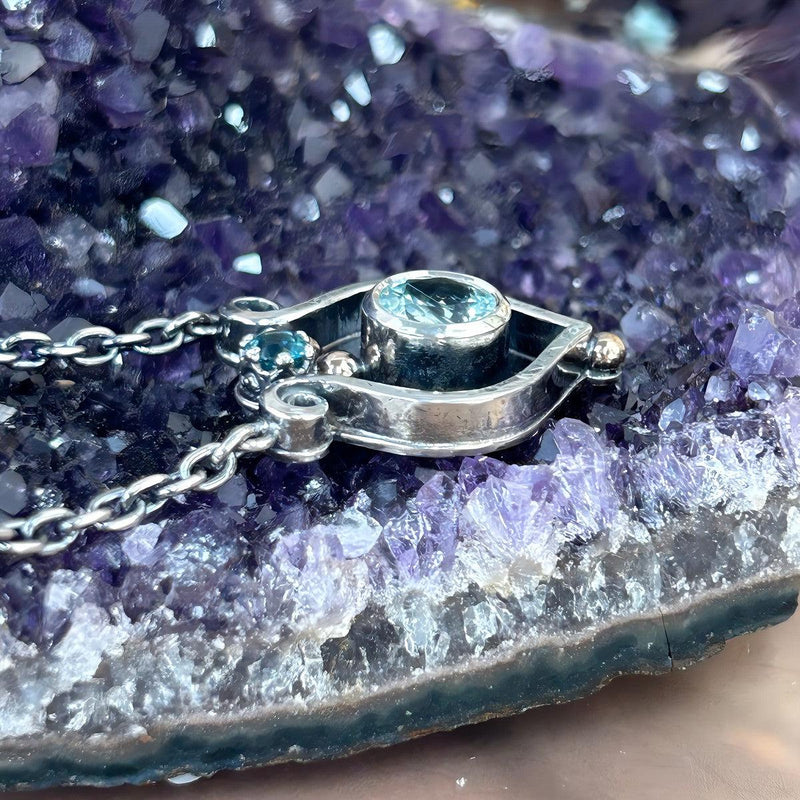 Blue Gemstone Pendant