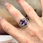 Ornate Amethyst Ring