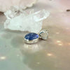 Blue Polished Crystal Pendant