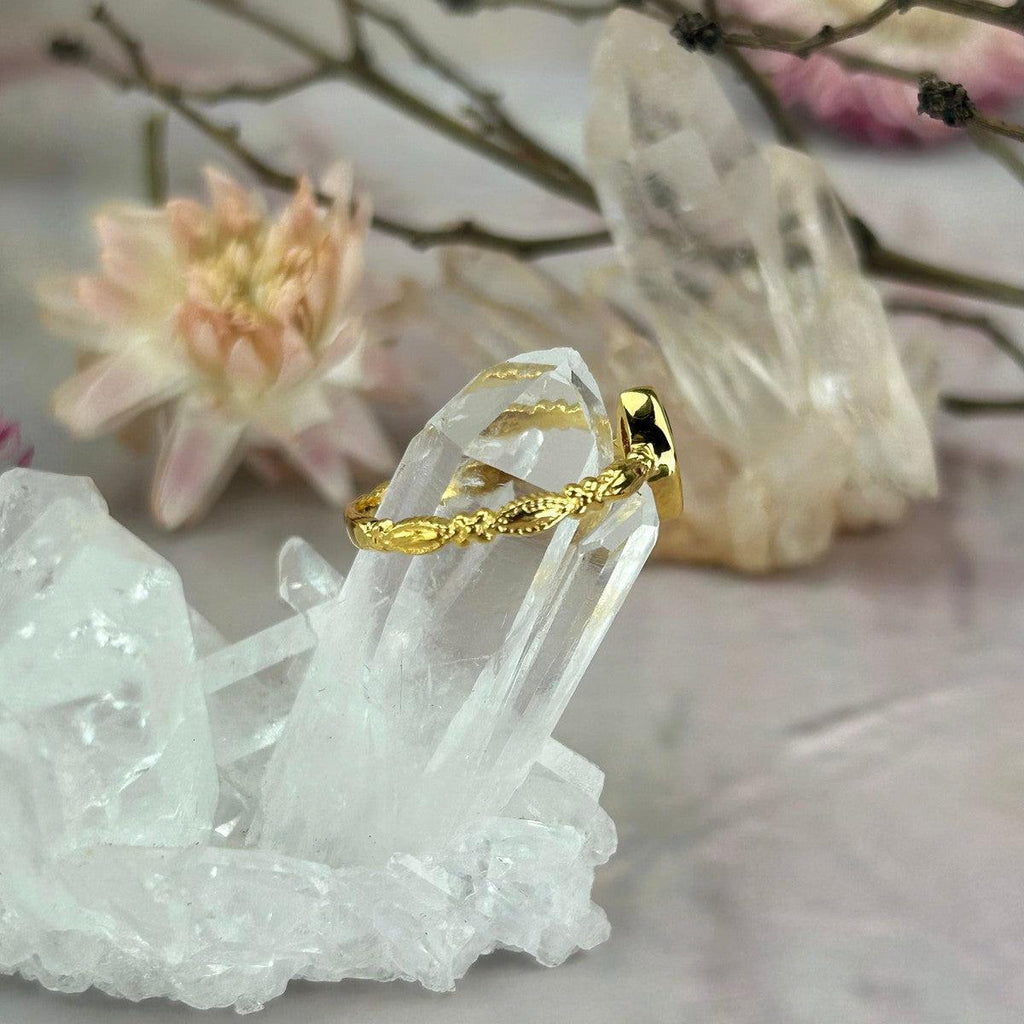 Yellow Gold Gemstone Ring