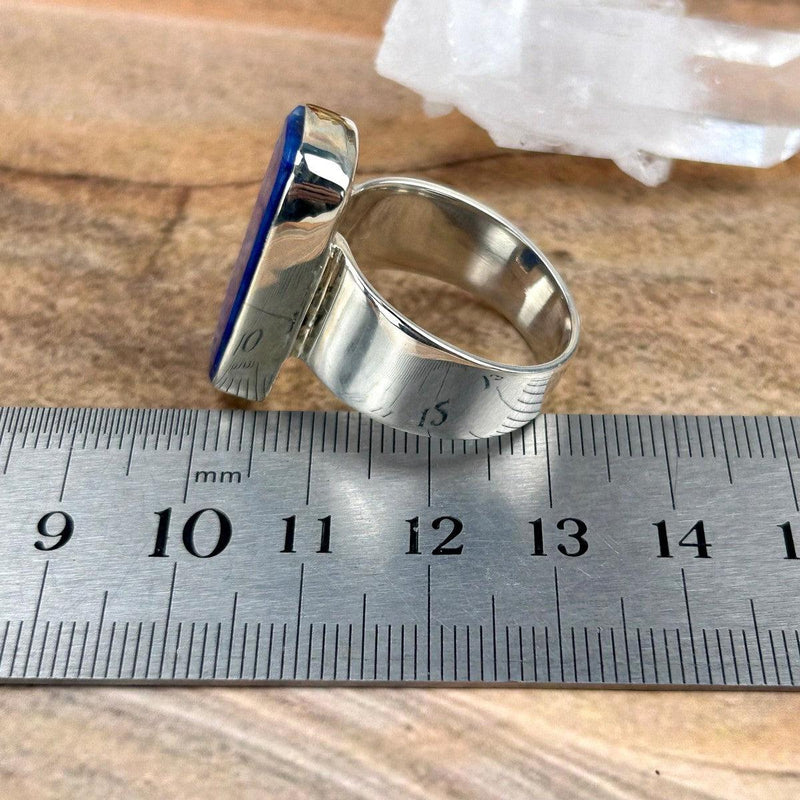 Bohemian Large Crystal Ring