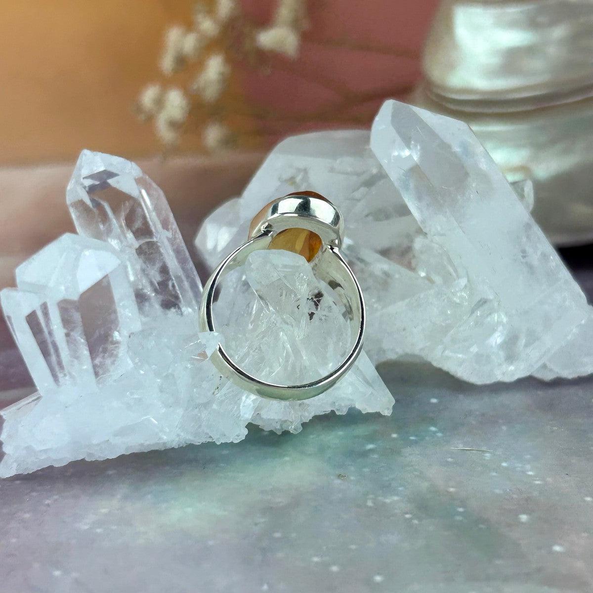 Medium Size Citrine Ring