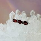 Assorted Gemstone Three Stone Stacker Rings