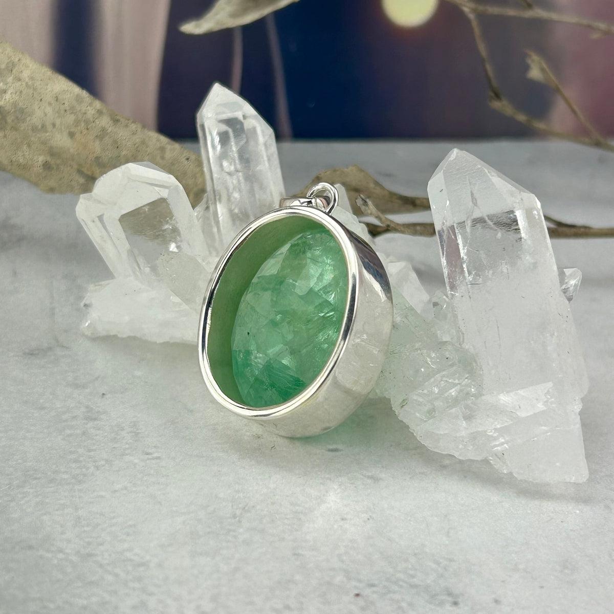 Mermaid Crystal Pendant