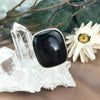 Obsidian Rectangle Ring