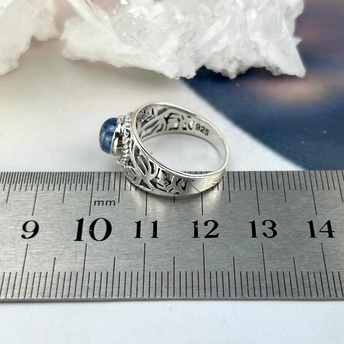 Floral Tanzanite Ring
