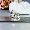 Large Rectangle Amethyst Ring