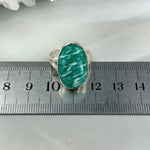 Green And White Striped Crystal