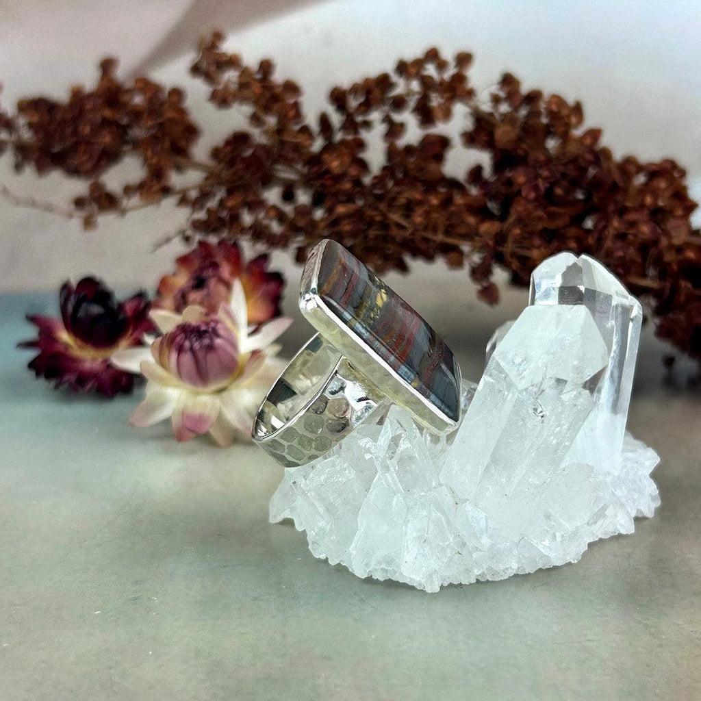 Tiger Iron Sterling Silver Jewellery