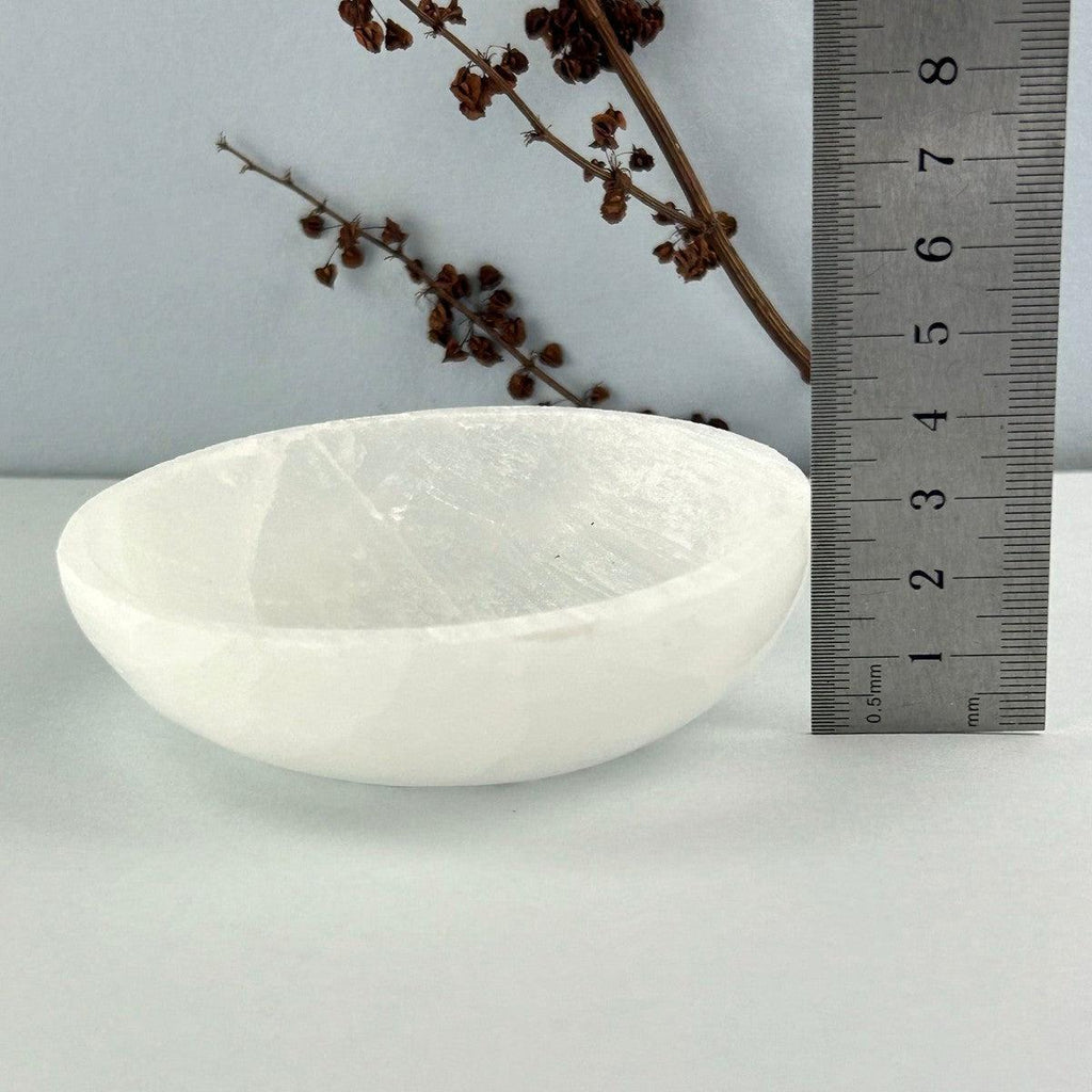 Selenite Crystal Jewellery Bowl