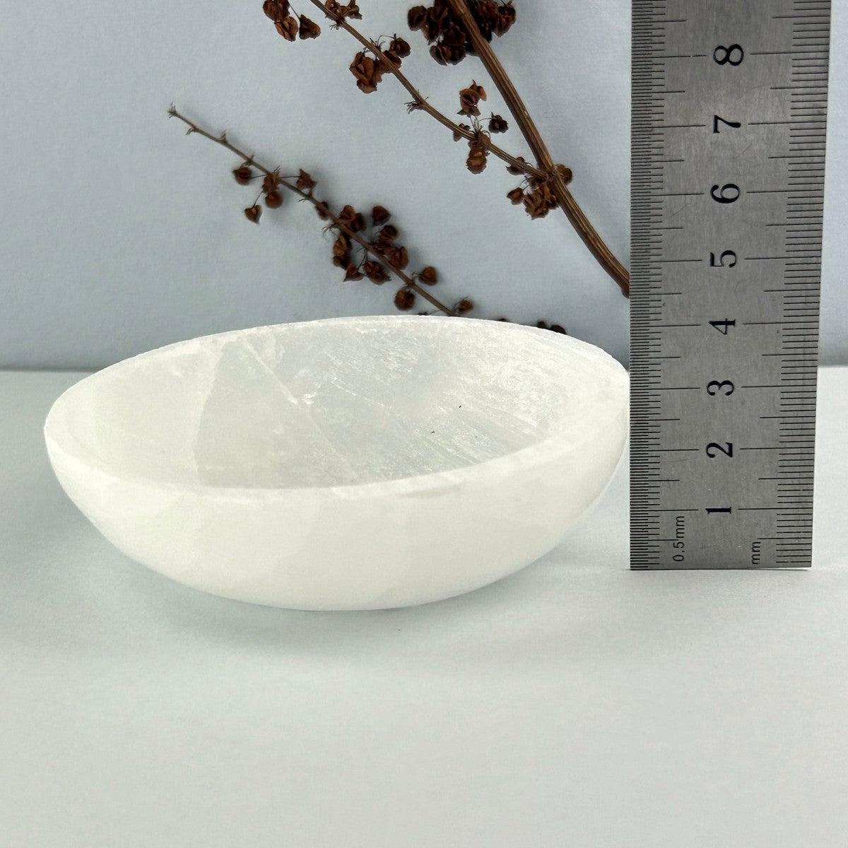 Selenite Crystal Jewellery Bowl