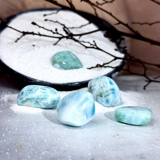 Larimar Tumbled Stones