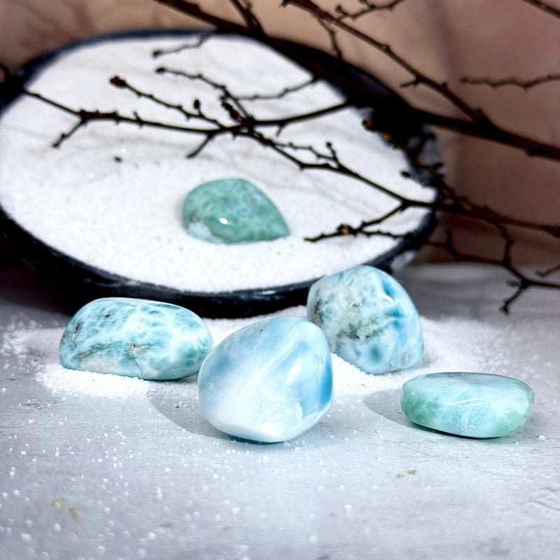 Larimar Tumbled Stones