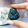 Blue Green Labradorite Buddha