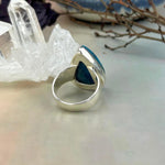 Blue Stone Sterling Silver Ring