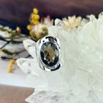 Small Size Smokey Quartz Ring