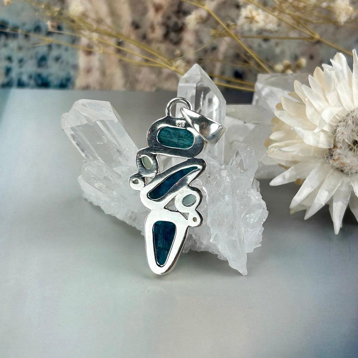 Vibrant Colour Crystal Pendant