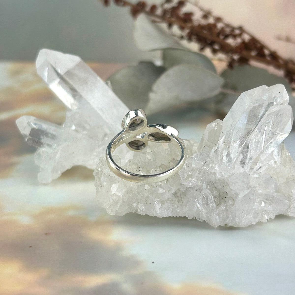 Girls Smokey Quartz Ring