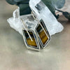 Earthy Colour Crystal Earrings