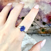 Tanzanite Oval Cut Ring