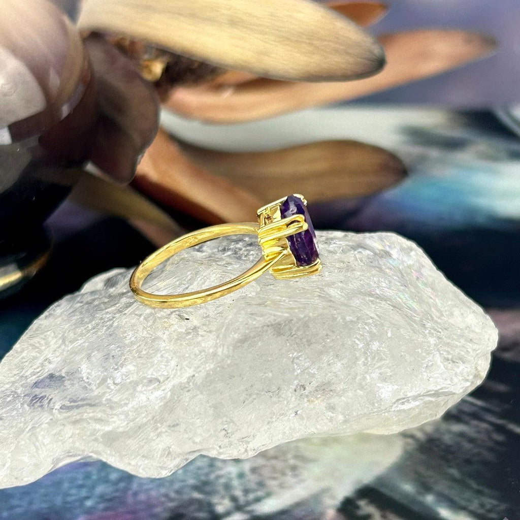 Amethyst Gold Jewellery