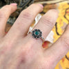 Delicate Turquoise Flower Ring