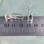 Small Rose Quartz Earrings