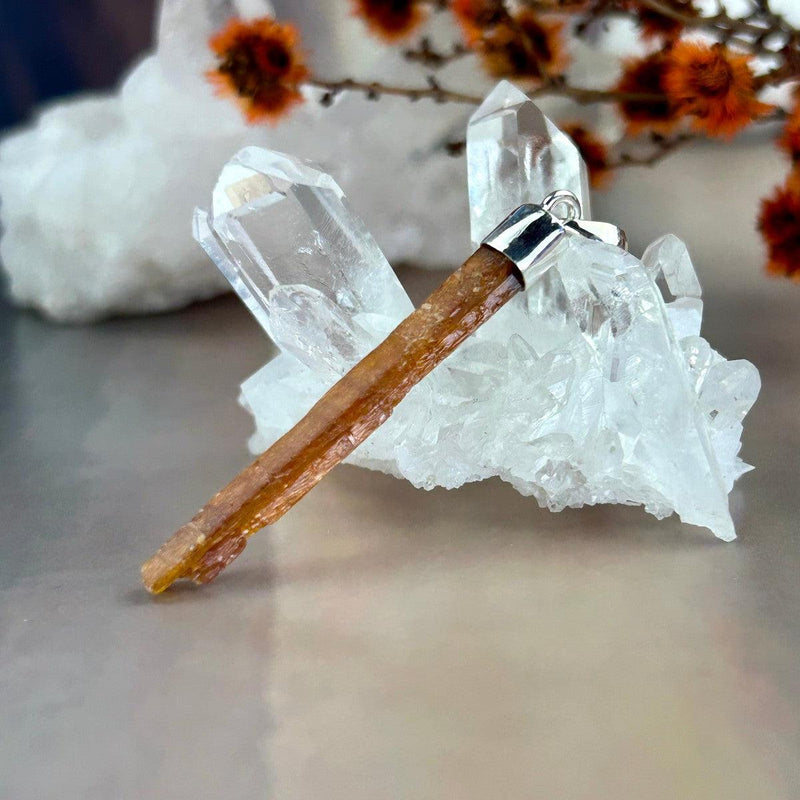 Orange Kyanite Crystal Jewellery