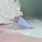 Angel Aura Sterling Silver Chain Pendulum