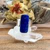 Crystal Bar Silver Ring