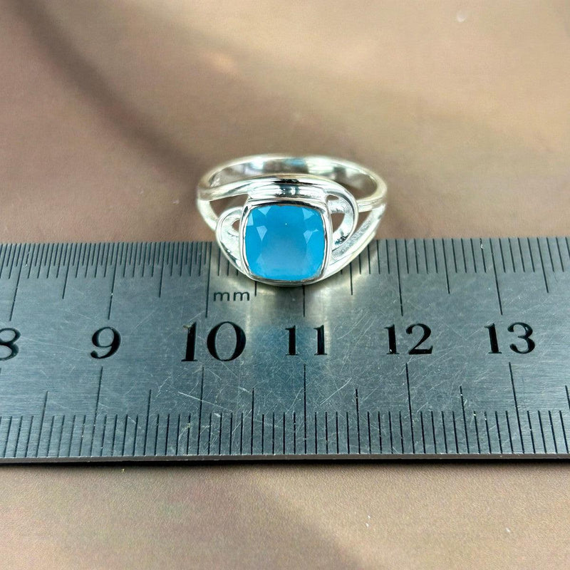 Princess Cut Gemstone Ring