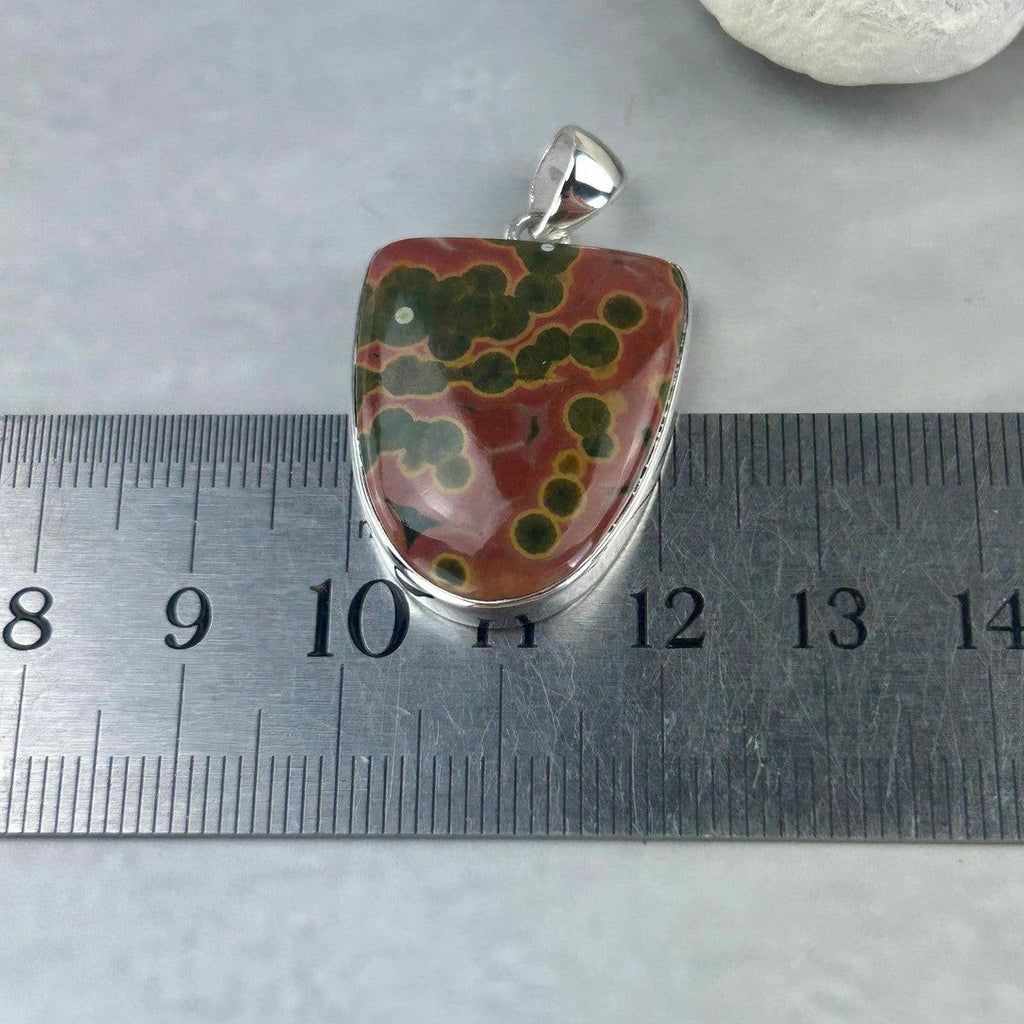 Real Ocean Jasper Pendant
