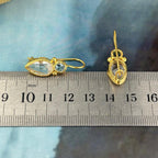 Gold Crystal Earrings
