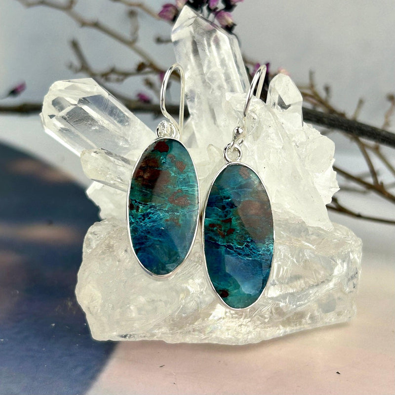 Ocean Crystal Earrings