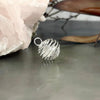 Crystal Holder Spiral Cage Pendant