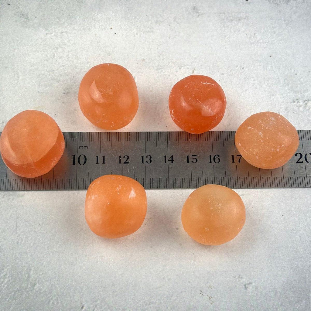 Peach Selenite 