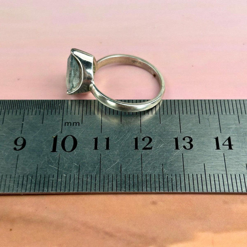 Medium Size Aquamarine Ring