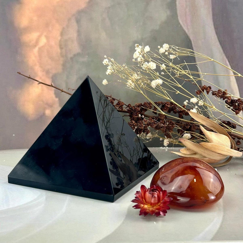 Black Crystal Pyramid
