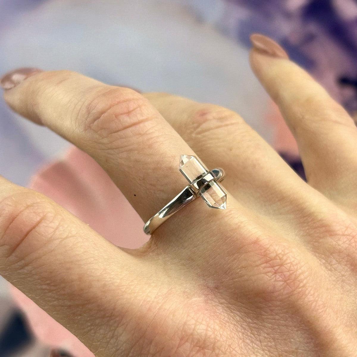 Clear Quartz Crystal Bar Jewellery