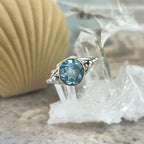 Women's Blue Topaz Ring