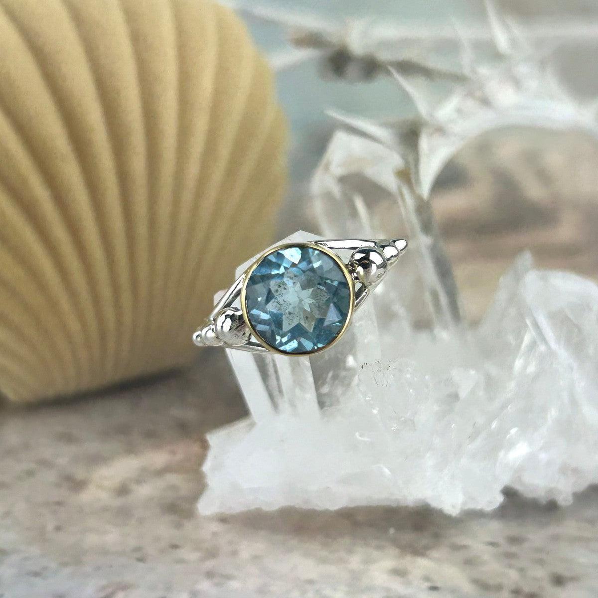 Women's Blue Topaz Ring