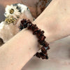 Mahogany Obsidian Elastic Bead Bracelet